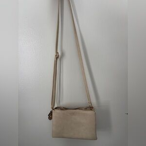 Elegant Tan Crossbody Bag